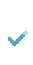 Impfstoff Symbol mit Check Haken